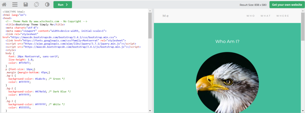 Односторінковий сайт по шаблону w3schools | CSS JavaScript для дітей | ITisFuture