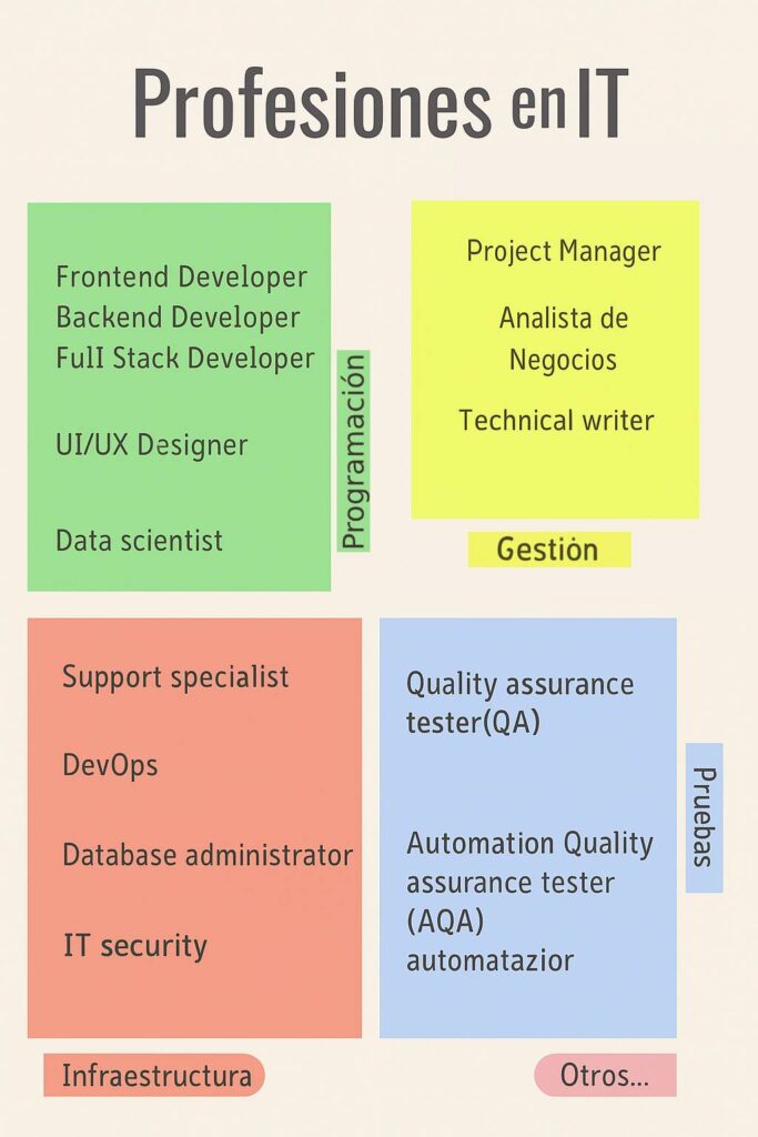 Habilidades básicas para ser programador profesiones en IT | ITisFuture